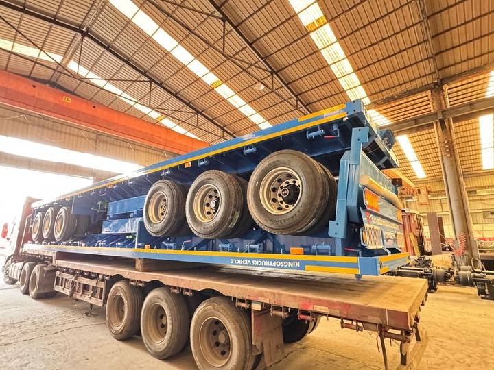 Flat Bed Trailer Construction Use